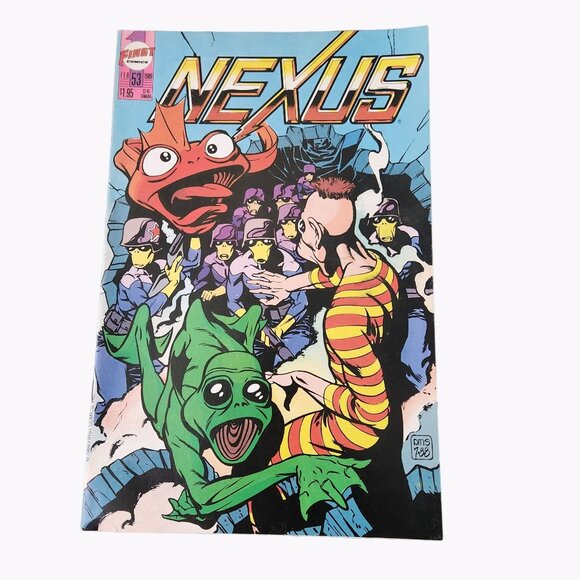First Comics Nexus #53 1989 Comic Book Collector Bagged Boarded - Picture 1 of 3
